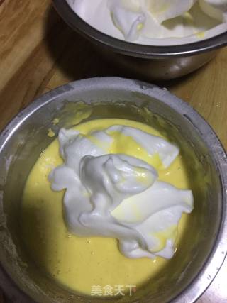 彩色蛋糕的做法步骤：4