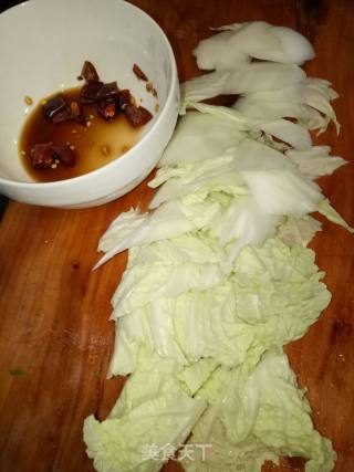 香辣豆豉白菜的做法步骤：1