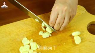 熏三文鱼炒蔬菜的做法步骤：6
