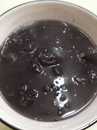 黑芝麻糊的做法步骤：3