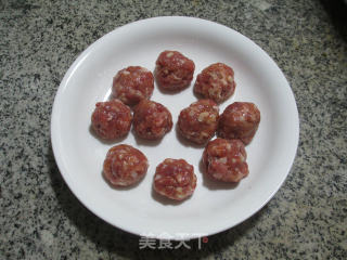 肉丸子豆腐汤的做法步骤：9
