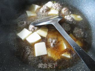 肉丸子豆腐汤的做法步骤：15