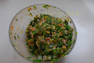 鲜香可口的荠菜饺子的做法步骤：5