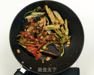 鱼香茄子的做法步骤：13