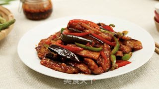 鱼香茄子的做法步骤：15