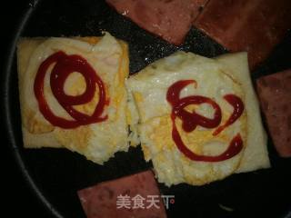 三明治的做法步骤：6