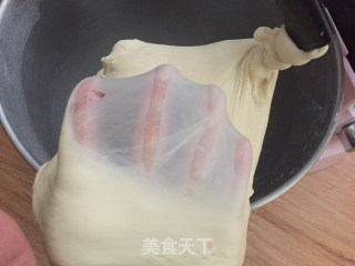 烤肠仔面包的做法步骤：3