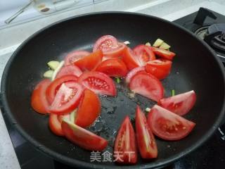 番茄金针菇牛肉的做法步骤：4