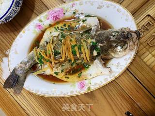 清蒸鲈鱼的做法步骤：7