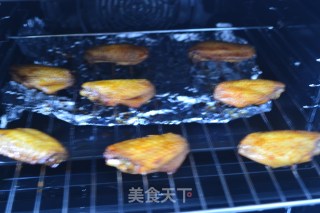 蜂蜜麻香烤翅的做法步骤：7