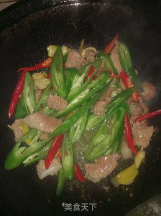 香辣回锅肉的做法步骤：8
