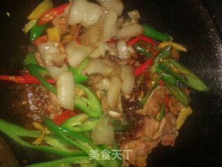 香辣回锅肉的做法步骤：9