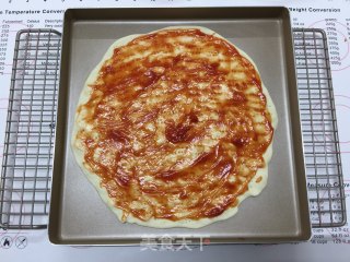 水果脆皮肠薄底披萨的做法步骤：10