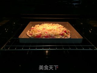水果脆皮肠薄底披萨的做法步骤：15