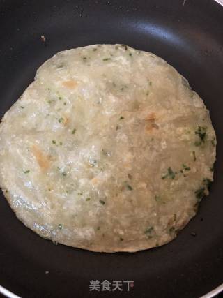 培根手抓饼的做法步骤：2