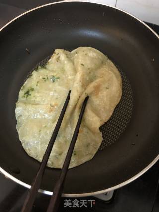 培根手抓饼的做法步骤：3