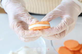【红薯夹心饼】隔壁小孩都馋哭了的做法步骤：6