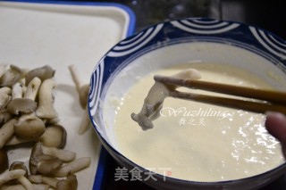 香酥小平菇-好吃到停不下的做法步骤：4