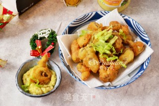 香酥小平菇-好吃到停不下的做法步骤：8
