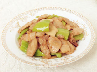 五花肉炒杏鲍菇的做法步骤：11