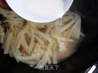 奶汁焅白菜的做法步骤：8