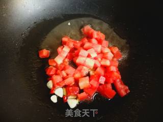 西红柿荷包面的做法步骤：5