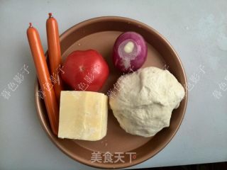 快手披萨的做法步骤：1