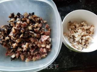 菜果饭(油饭)的做法步骤：2
