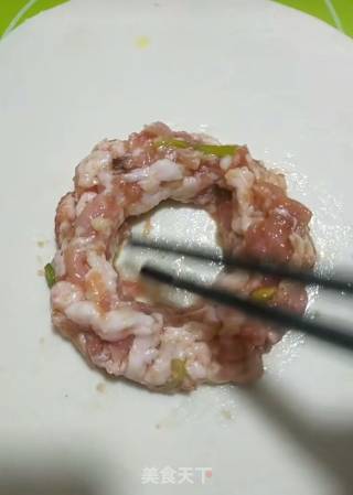 鸡蛋肉饼的做法步骤：7