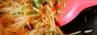 香辣土豆丝的做法步骤：8