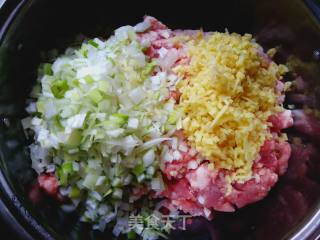 紫薯香辣大肉饺的做法步骤：2