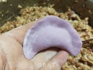紫薯香辣大肉饺的做法步骤：13