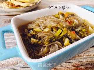 酸菜炖粉条的做法步骤：7
