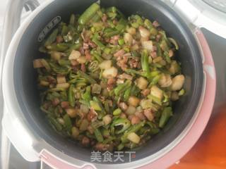 豆角焖饭的做法步骤：8