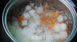 冬瓜双豆的做法步骤：5