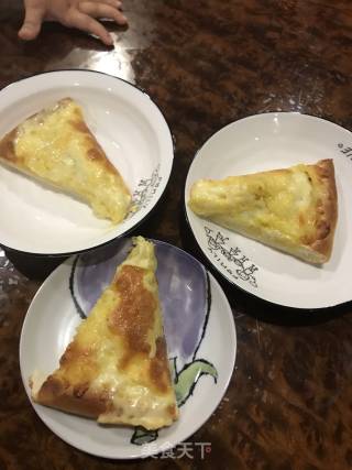 榴莲飘香酥皮厚底披萨????的做法步骤：7