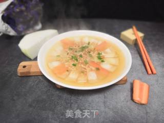虾米蒸冬瓜的做法步骤：7