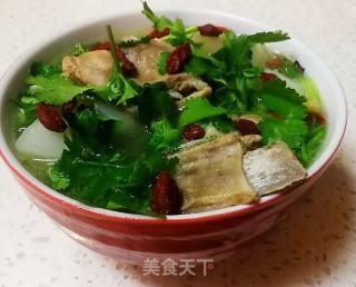 清汤羊蝎子炖萝卜的做法步骤：11
