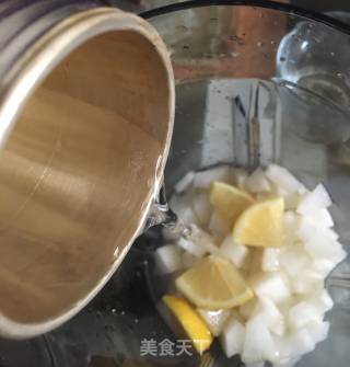 蜂蜜白萝卜汁的做法步骤：5