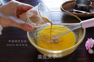 高压锅轻松“网红爆浆珍珠蛋糕”的做法步骤：3