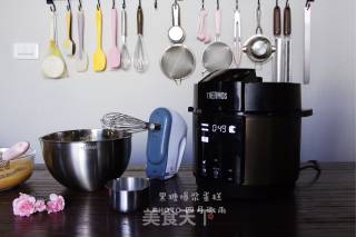 高压锅轻松“网红爆浆珍珠蛋糕”的做法步骤：7