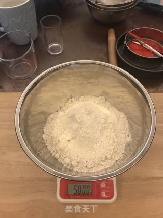 麦穗面包的做法步骤：1