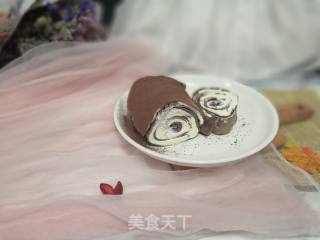 网红美食我来做——可可毛巾卷的做法步骤：18