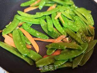 玉米煸炒荷兰豆的做法步骤：5