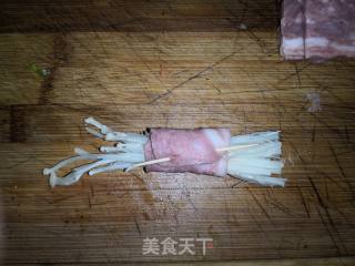 培根金针菇的做法步骤：5