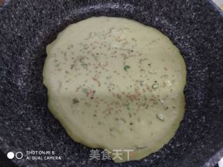 芹菜鸡蛋早餐饼的做法步骤：6