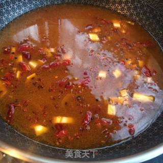 水煮豆皮肉片的做法步骤：7