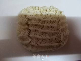 蘑菇青菜面的做法步骤：4