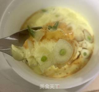 防流感神器  蒜片蒸蛋的做法步骤：7