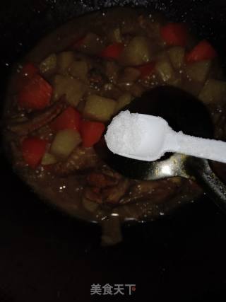 咖喱鸡肉饭的做法步骤：8